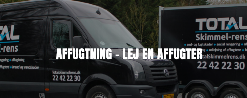 I dag her på bloggen skal vi tale om affugtning af din bolig. Har du haft en vandskade? Så er det vigtigt, at du kommer ud hurtigt og finder et firm